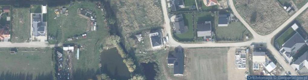 Zdjęcie satelitarne Barwna ul.