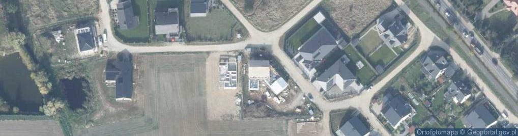 Zdjęcie satelitarne Barwna ul.