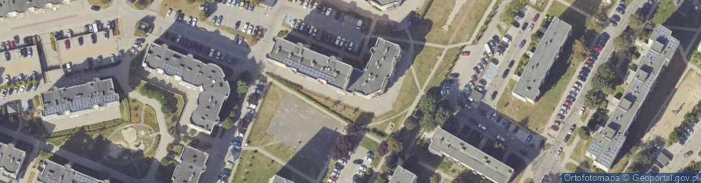 Zdjęcie satelitarne Batalionów Chłopskich ul.