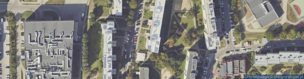Zdjęcie satelitarne Batalionu Zośka ul.