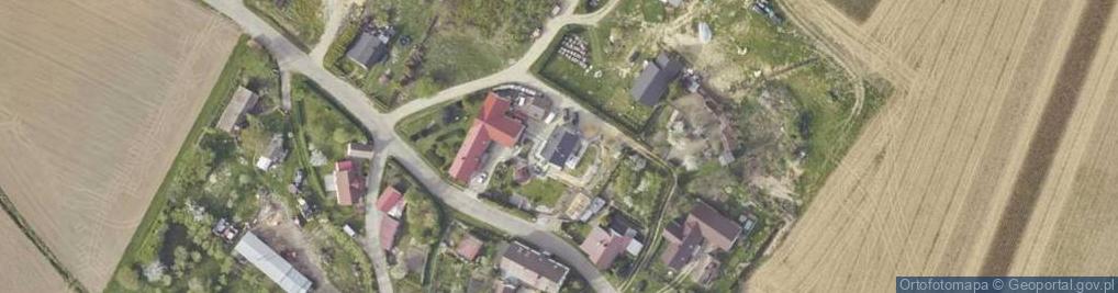 Zdjęcie satelitarne Bażancia ul.