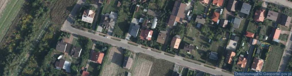 Zdjęcie satelitarne Bananowa ul.