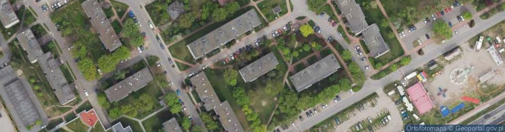 Zdjęcie satelitarne Bairda T. ul.