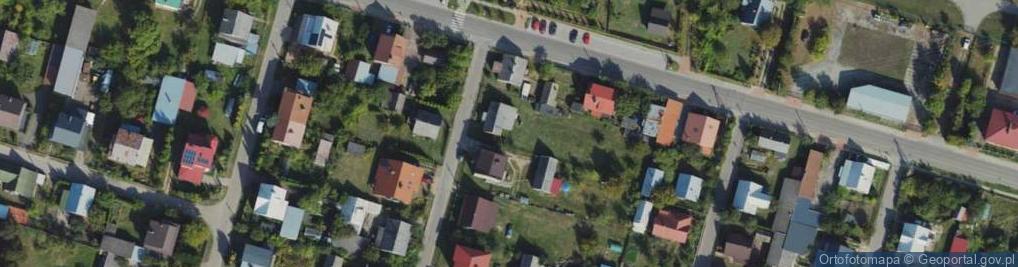 Zdjęcie satelitarne Bajeczna ul.