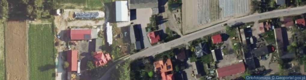 Zdjęcie satelitarne Baszków ul.