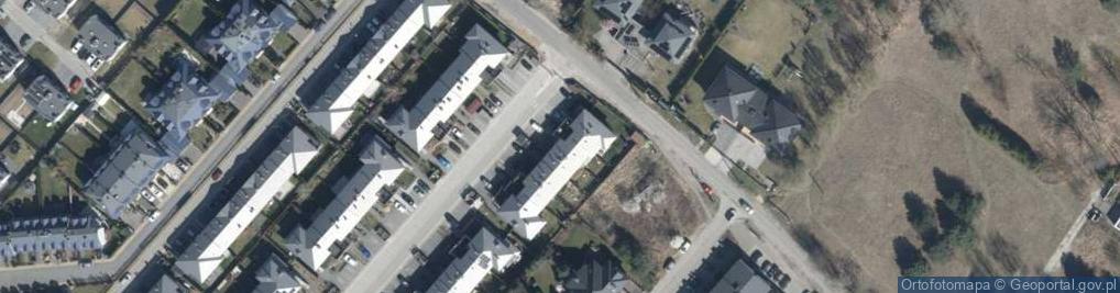 Zdjęcie satelitarne Barwinka ul.