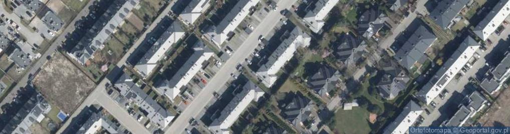 Zdjęcie satelitarne Barwinka ul.