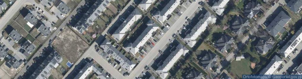 Zdjęcie satelitarne Barwinka ul.
