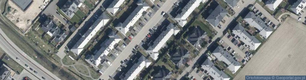 Zdjęcie satelitarne Barwinka ul.