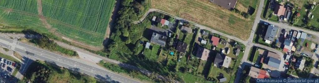 Zdjęcie satelitarne Bananowa ul.