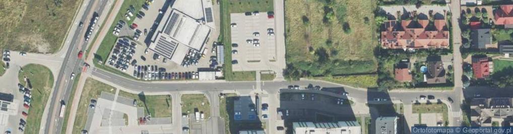 Zdjęcie satelitarne Batalionu Parasol ul.