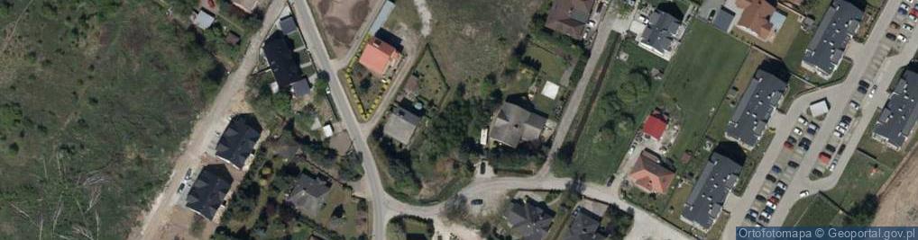 Zdjęcie satelitarne Bażantowa ul.