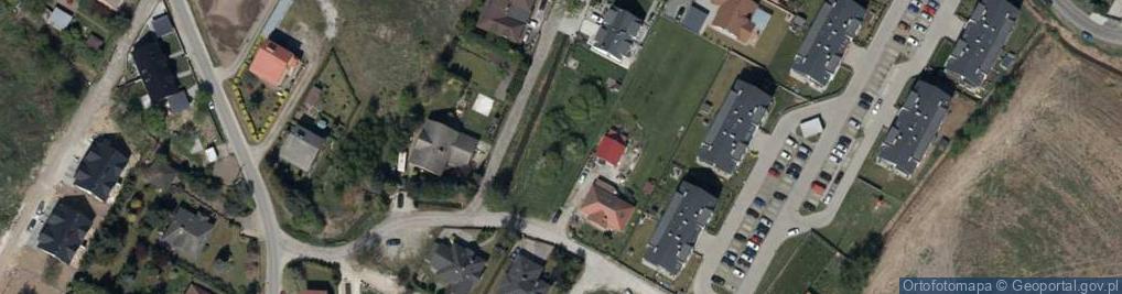 Zdjęcie satelitarne Bażantowa ul.