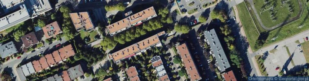 Zdjęcie satelitarne Bażantów ul.