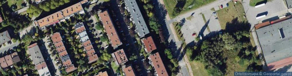 Zdjęcie satelitarne Bażantów ul.