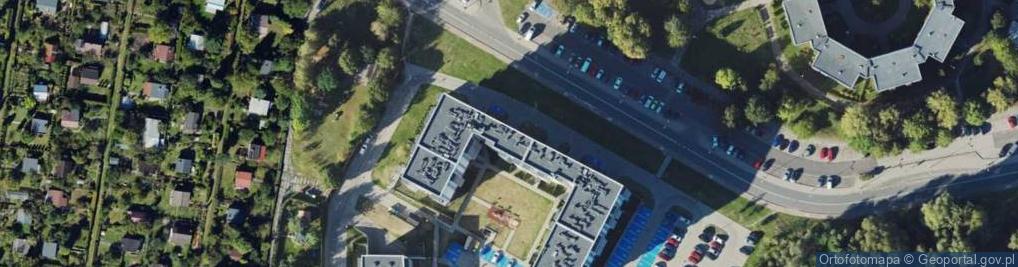 Zdjęcie satelitarne Bażantów ul.