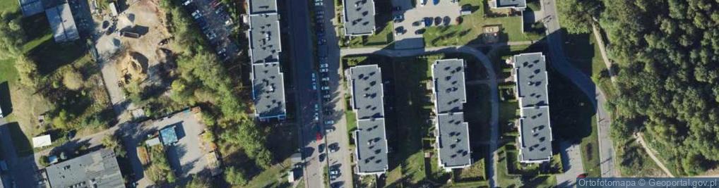 Zdjęcie satelitarne Bażantów ul.