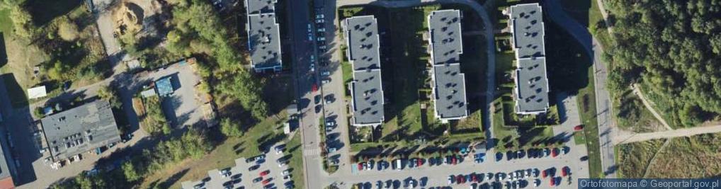 Zdjęcie satelitarne Bażantów ul.