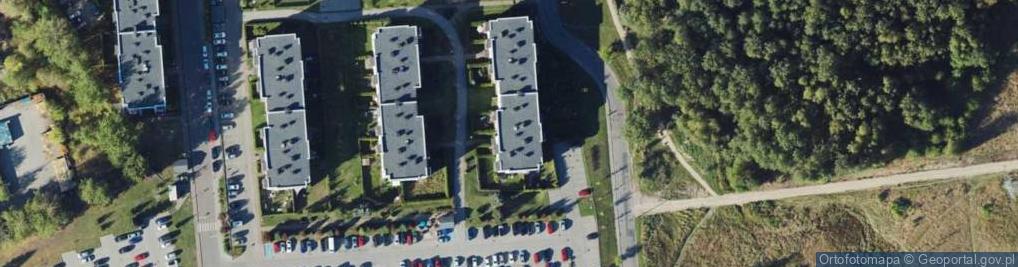 Zdjęcie satelitarne Bażantów ul.