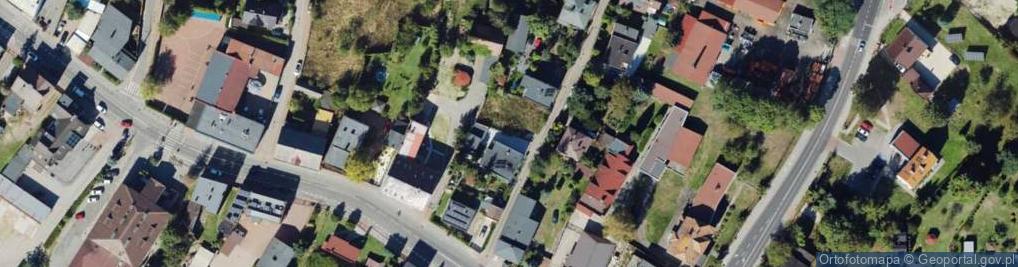 Zdjęcie satelitarne Barwinków ul.