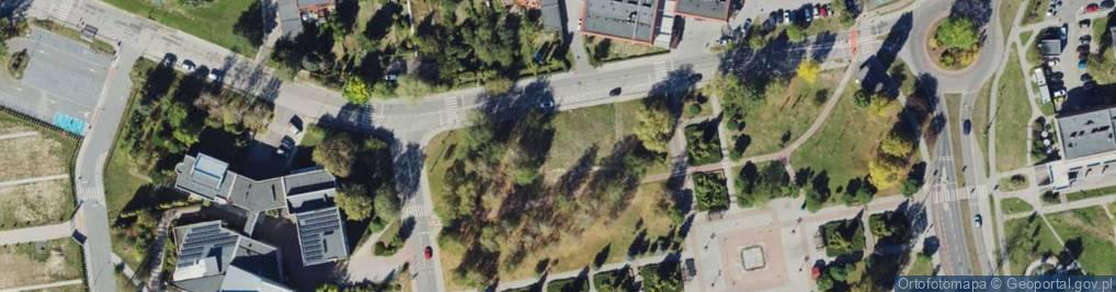 Zdjęcie satelitarne Barlickiego Norberta ul.