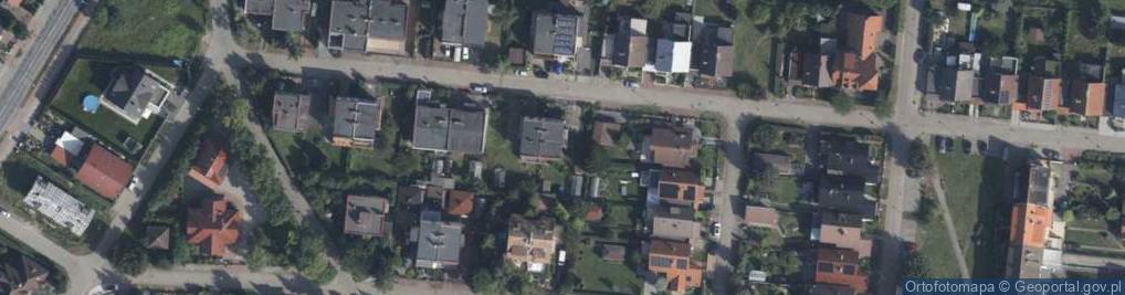 Zdjęcie satelitarne Bajeczna ul.