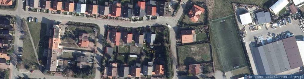 Zdjęcie satelitarne Bajeczna ul.