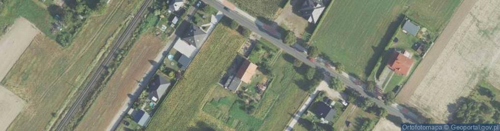 Zdjęcie satelitarne Baszkowska ul.