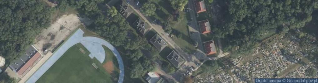 Zdjęcie satelitarne Bączkowskiego Piotra, ks. ul.