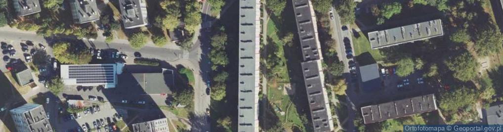Zdjęcie satelitarne Bałtycka ul.