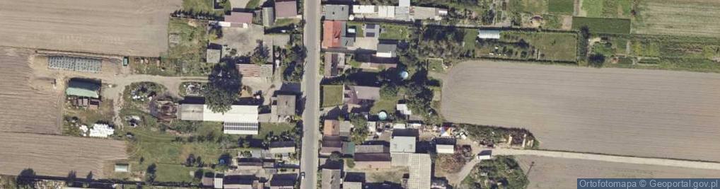 Zdjęcie satelitarne Baranów ul.