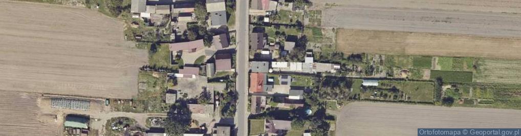 Zdjęcie satelitarne Baranów ul.