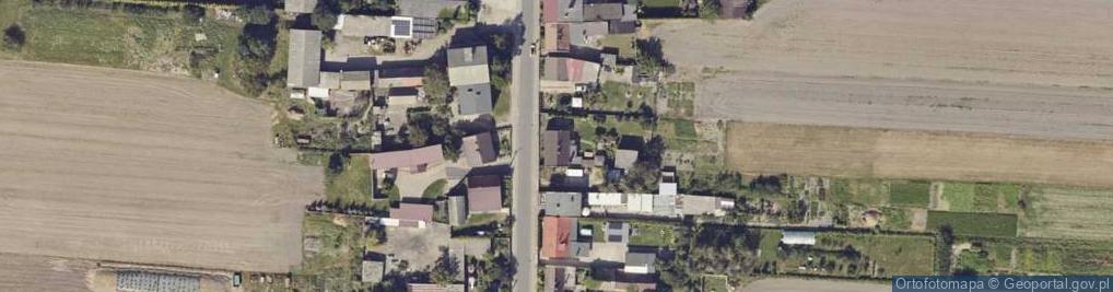 Zdjęcie satelitarne Baranów ul.