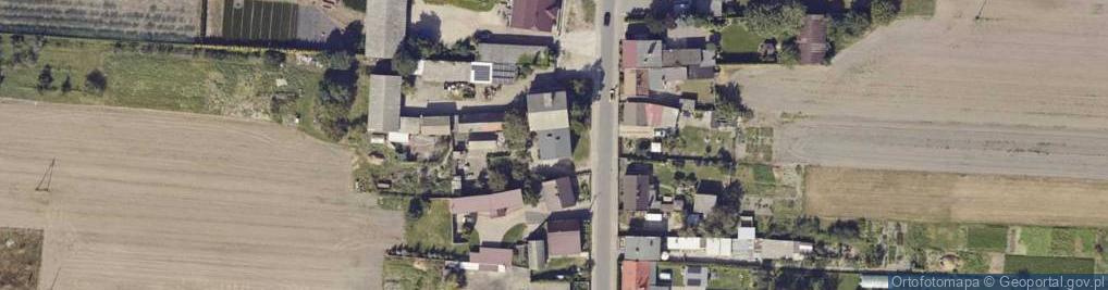 Zdjęcie satelitarne Baranów ul.