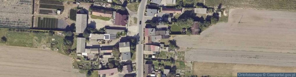 Zdjęcie satelitarne Baranów ul.