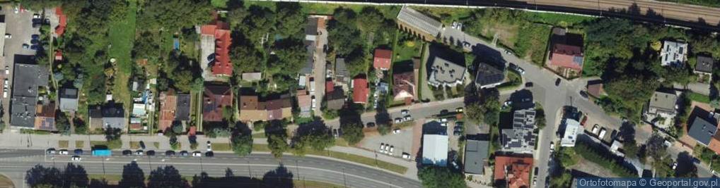 Zdjęcie satelitarne Balicka ul.