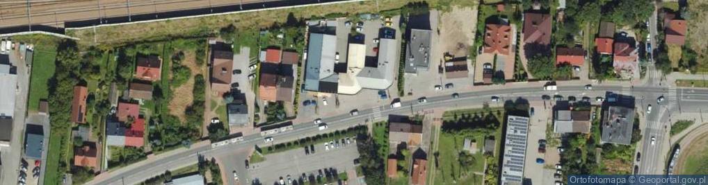 Zdjęcie satelitarne Balicka ul.