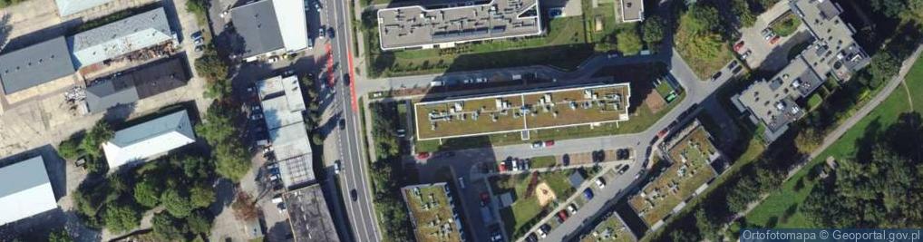 Zdjęcie satelitarne Bajeczna ul.