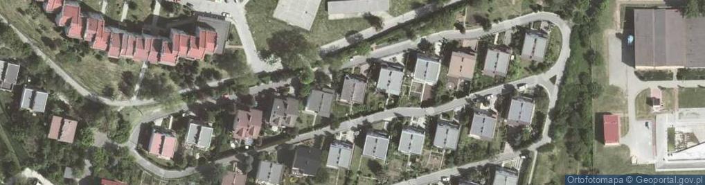 Zdjęcie satelitarne Bacewiczówny Grażyny ul.