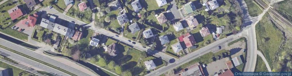 Zdjęcie satelitarne Balkonowa ul.