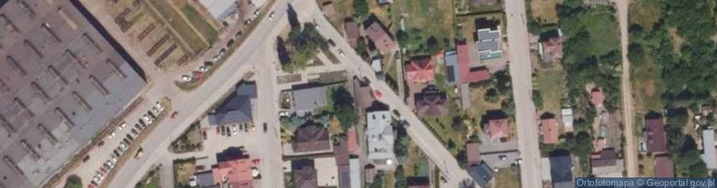 Zdjęcie satelitarne Bagińskiego, ks. ul.