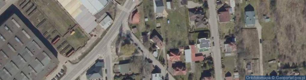 Zdjęcie satelitarne Bagińskiego, ks. ul.