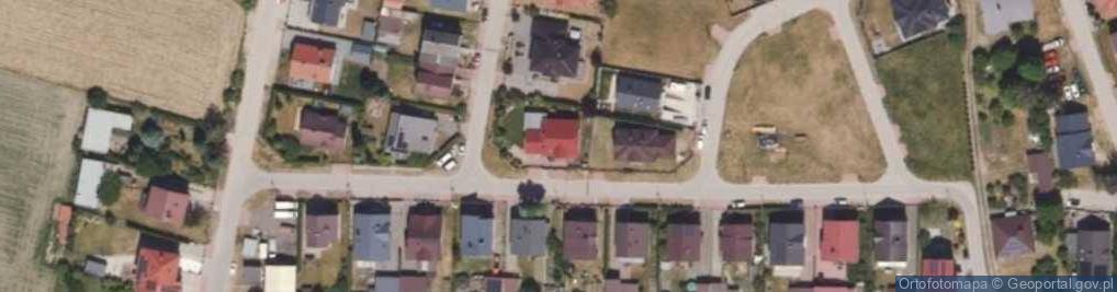 Zdjęcie satelitarne Barwikowska ul.