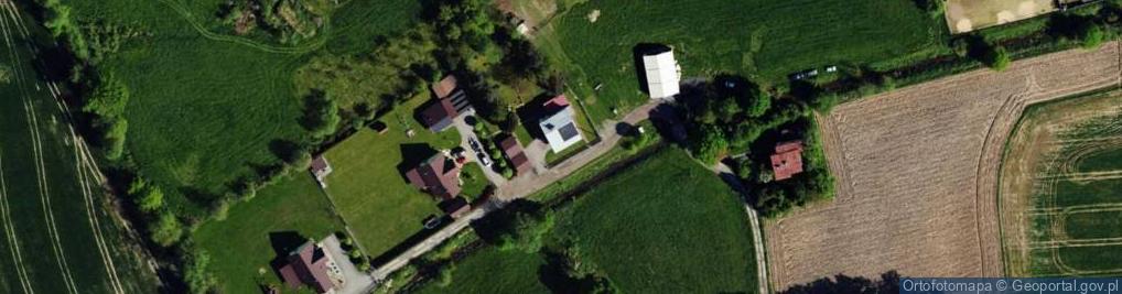 Zdjęcie satelitarne Barwna ul.