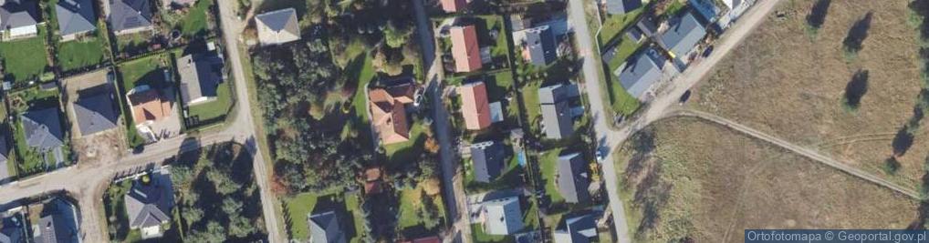 Zdjęcie satelitarne Bażancia ul.