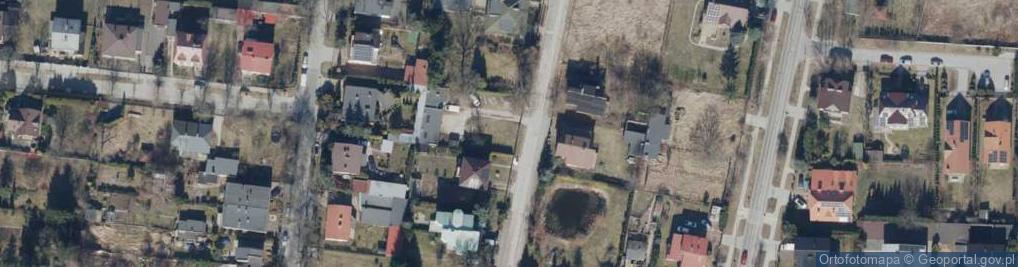 Zdjęcie satelitarne Bacowa ul.