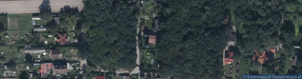 Zdjęcie satelitarne Barwna ul.