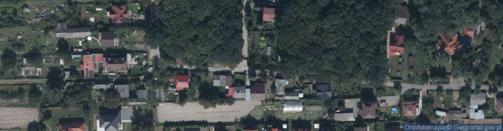 Zdjęcie satelitarne Barwna ul.