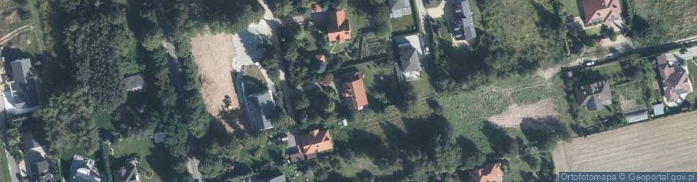 Zdjęcie satelitarne Barwna ul.