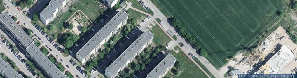 Zdjęcie satelitarne Balladyny ul.